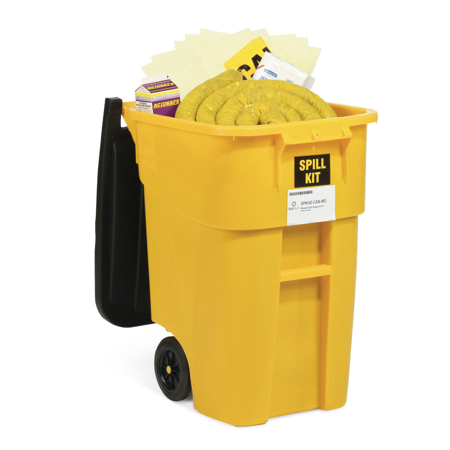 HazMat 50-Gallon Wheeled Spill Kit