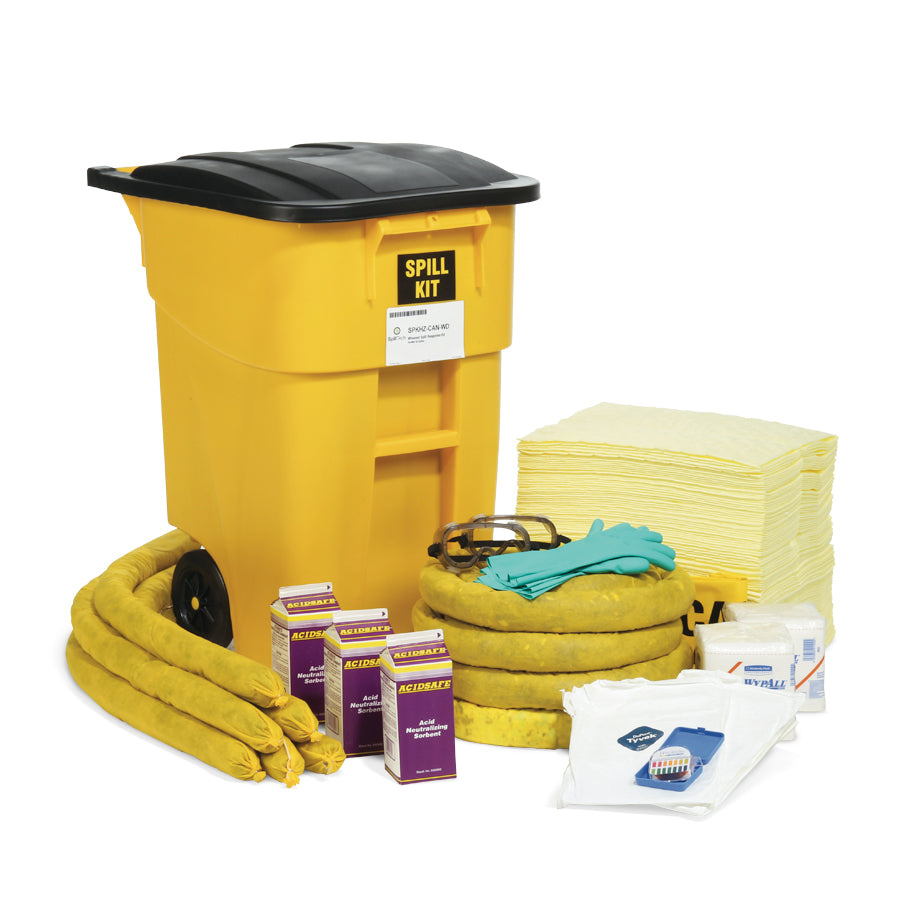 HazMat 50-Gallon Wheeled Spill Kit