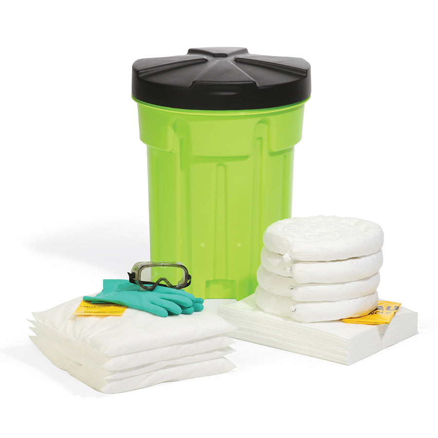 Oil-Only 30-Gallon Hi-Viz OverPack Drum Spill Kit