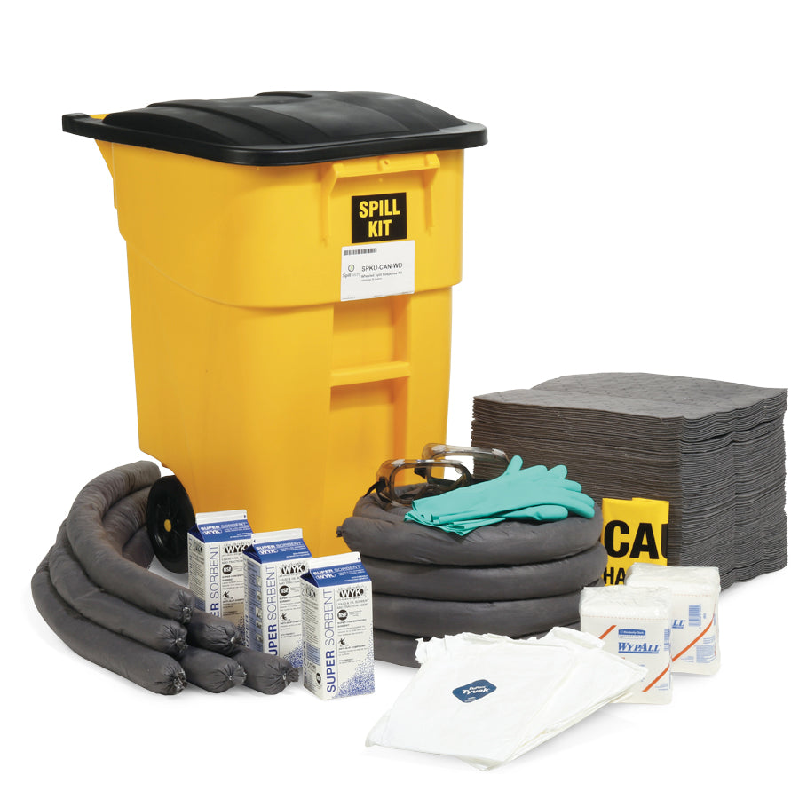 Universal 50-Gallon Wheeled Spill Kit