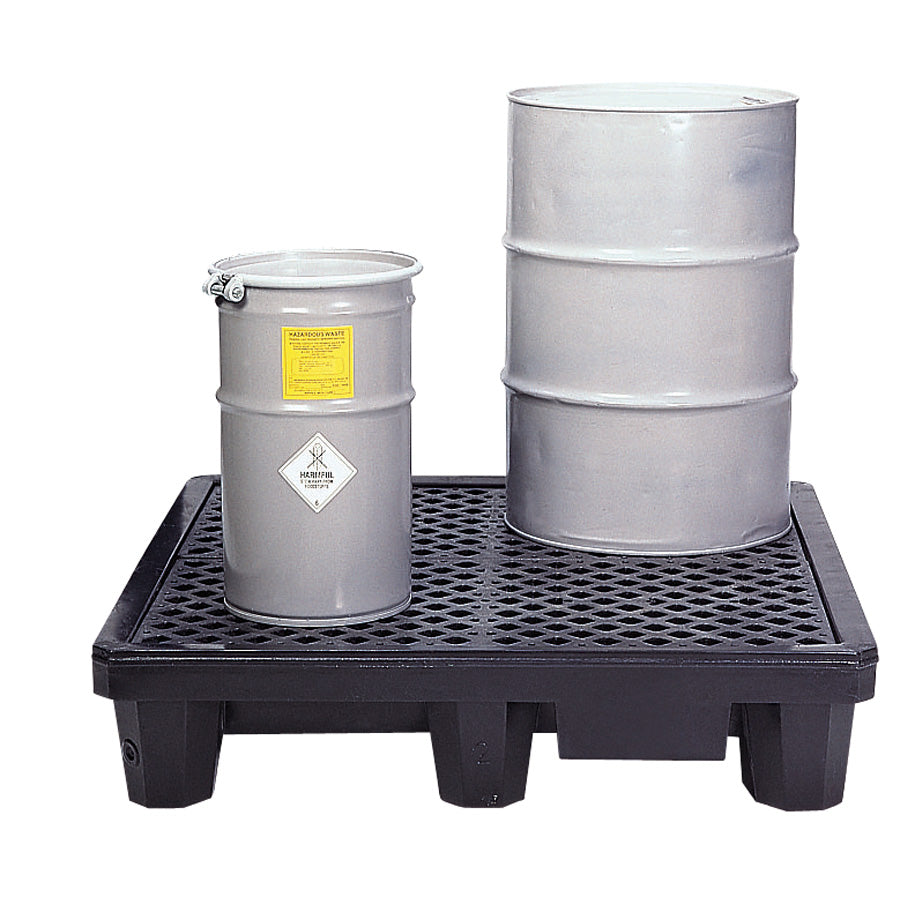 4-Drum Spill Pallet With Drain