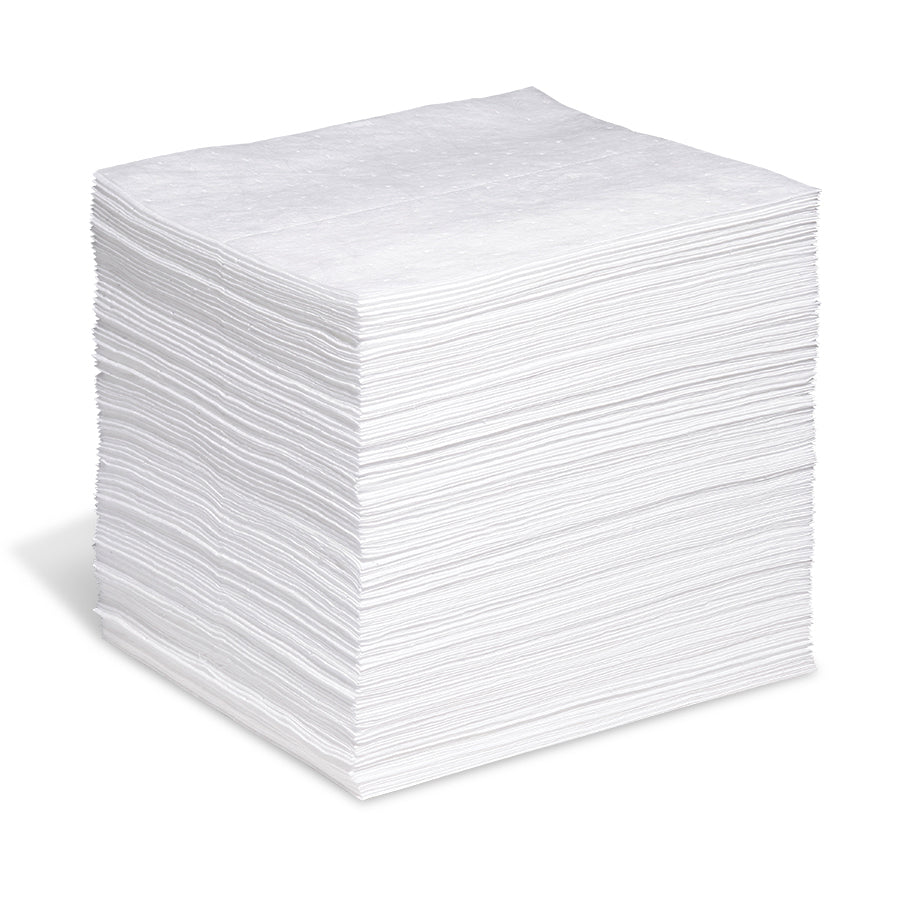 Oil-Only Contractor Grade Pads - Single Weight - 200 pads/package - 18" L x 15" W