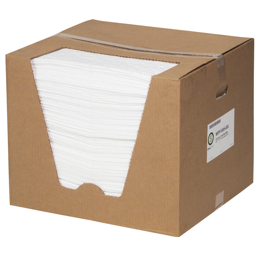 Oil-Only Commander® Pads in Box - Heavy Weight - 100 pads/package - 19" L x 15" W - WPF100H-BX