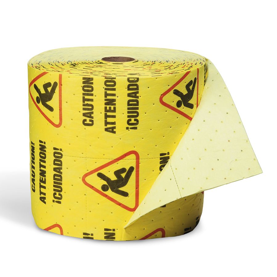 Caution Rug Caution Mat Roll - Medium Weight - 1 roll/package - 150' L x 15